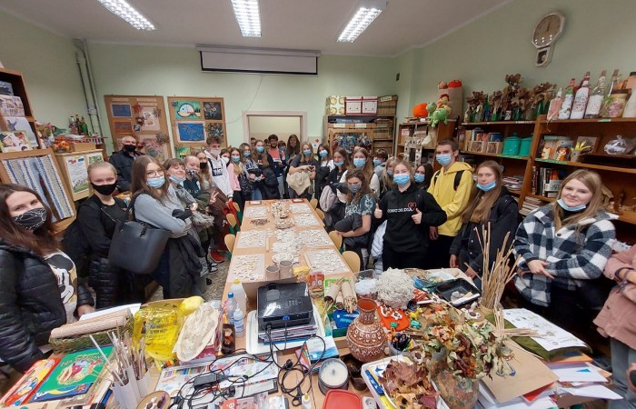 wizyta w sali prac ręcznych