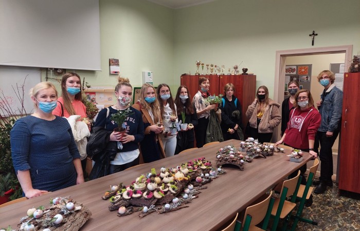 wizyta w pracowni florystycznej