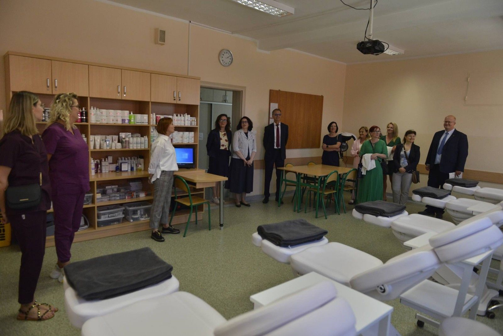 Prezentacja pracowni szkolnej.