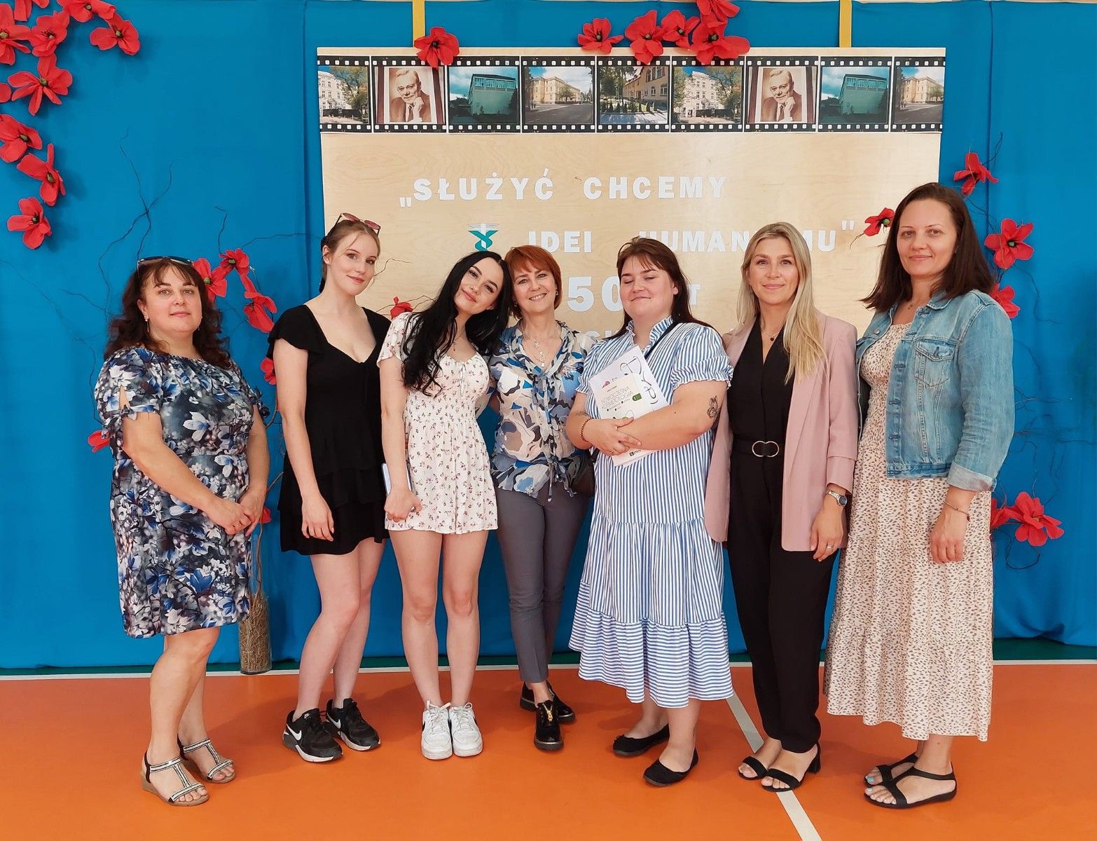 Wspólne zdjęcie uczniów.