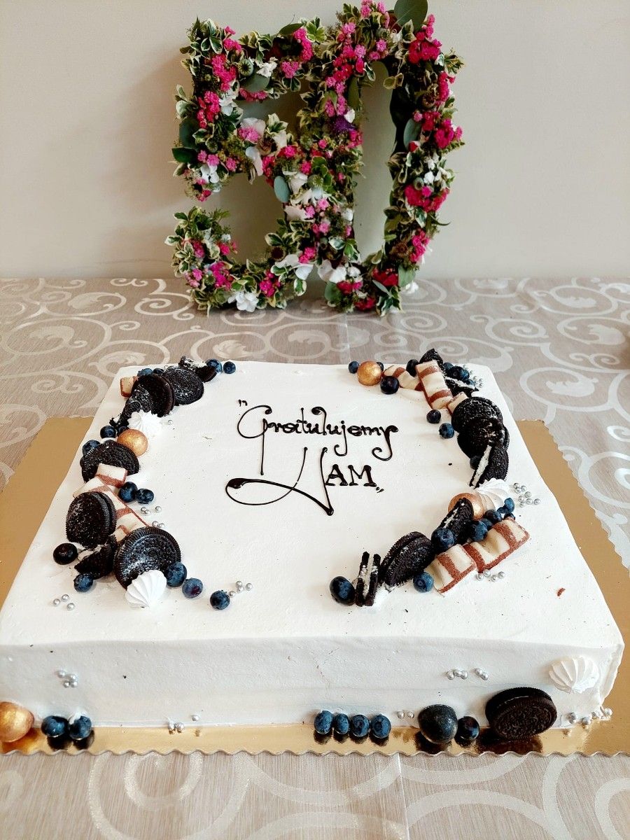 Zdjęcie białęgo tortu.