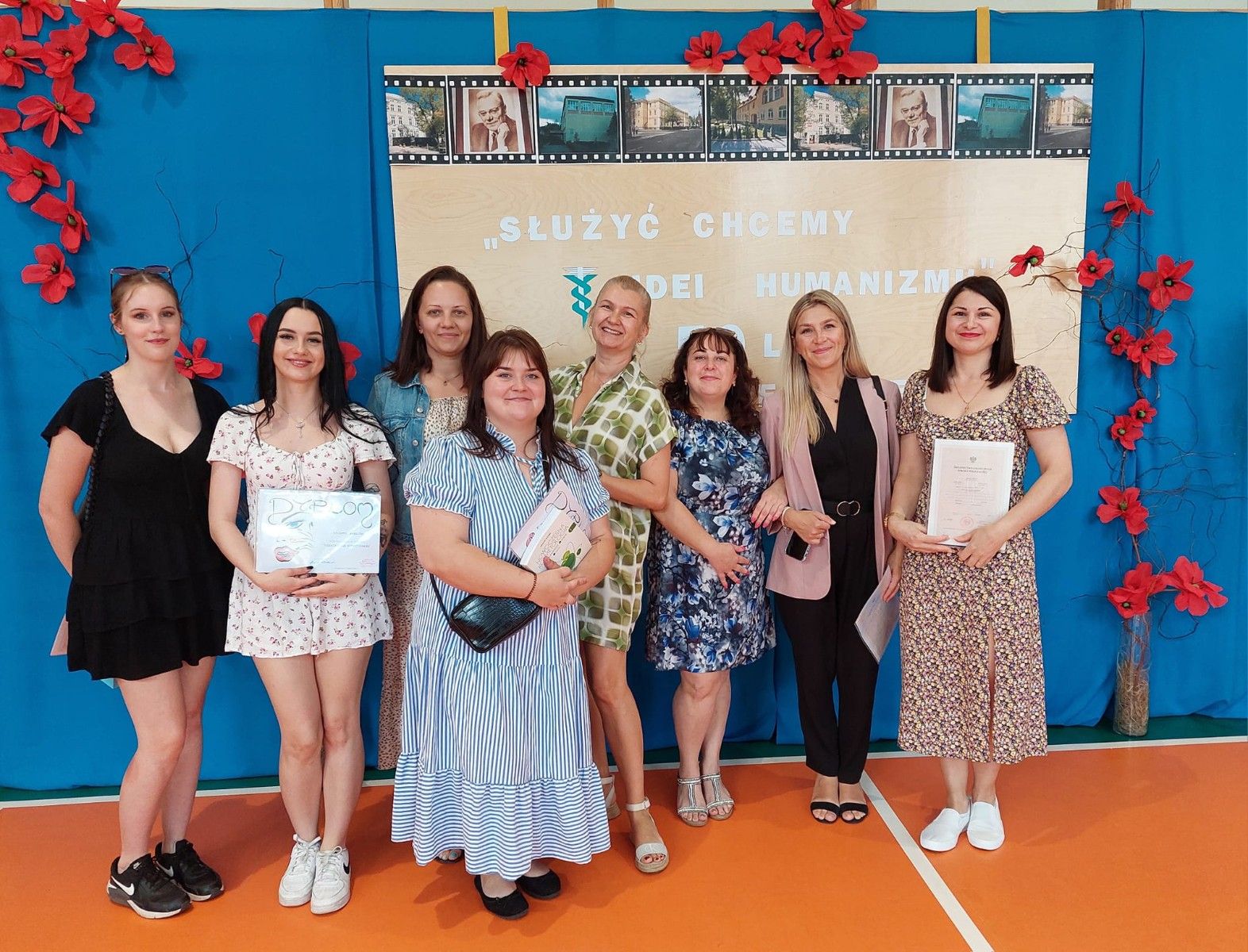 Wspólne zdjęcie uczniów.