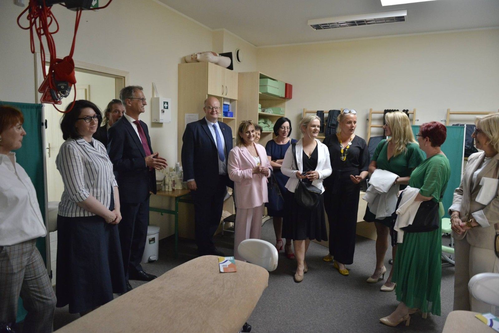 Prezentacja pracowni szkolnej do rehabilitacji.